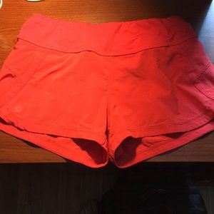 Athleta running shorts
